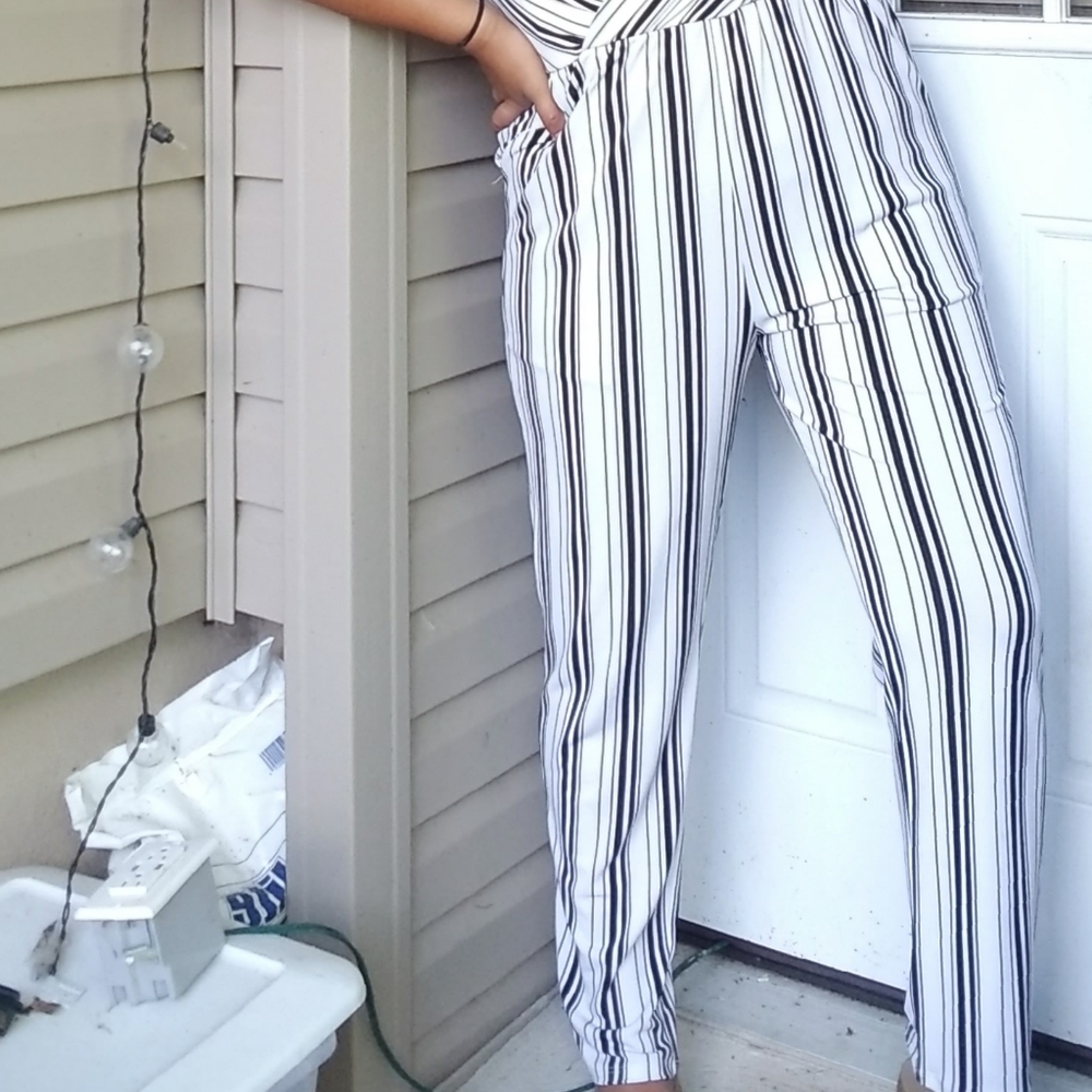 SWEET DREAMS STRIPED JUMPSUIT - Picture 5 of 15